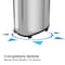 Hls Commercial 16 gal Oval Indoor Metal Can, Silver, Open Top, Stainless Steel, 11.4 in HLS16STVM - alternate 9